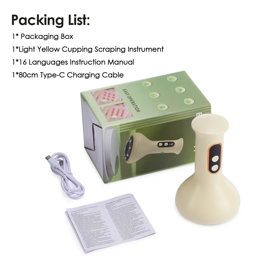 RevitaCups Magnetic Heating Cupping Massager