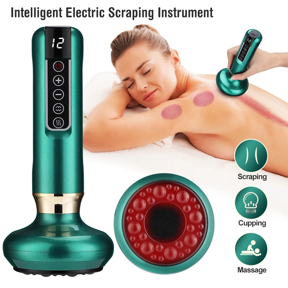RevitaCups 12-Speed Smart Cupping & GuaSha Massager