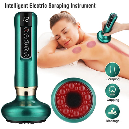 RevitaCups 12-Speed Smart Cupping & GuaSha Massager