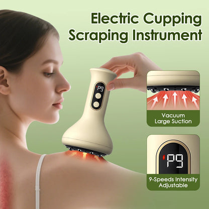 RevitaCups Magnetic Heating Cupping Massager